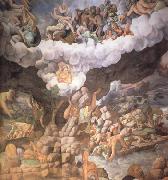 Giulio Romano Room of the Giants (nn03) oil on canvas